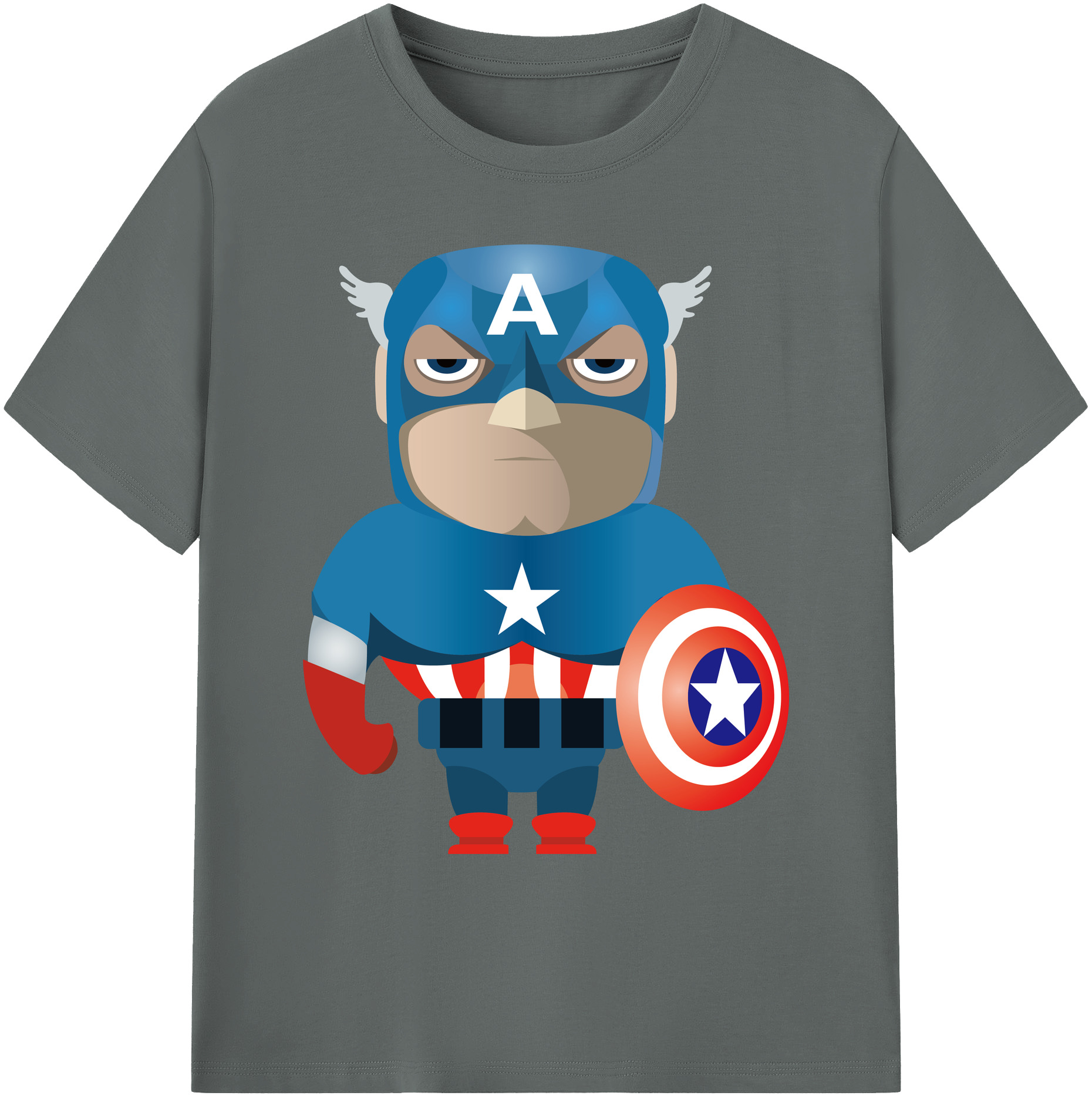 （画像用） アベンジャーズ The Avengers 綿100％ メンズ半袖Tシャツ｜肌触りやわらか＆通気性